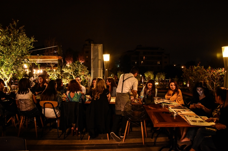 Kitchen Yard on Friday Night